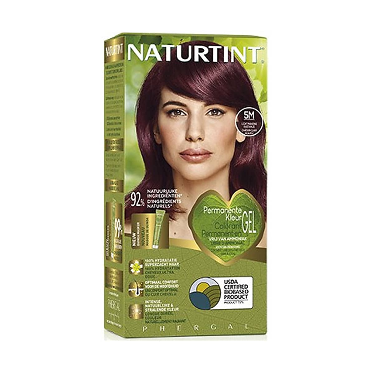 Zullen verjaardag instinct Naturtint Permanente Haarverf 5M Licht Mahonie Kastanje | BigGreenSmile