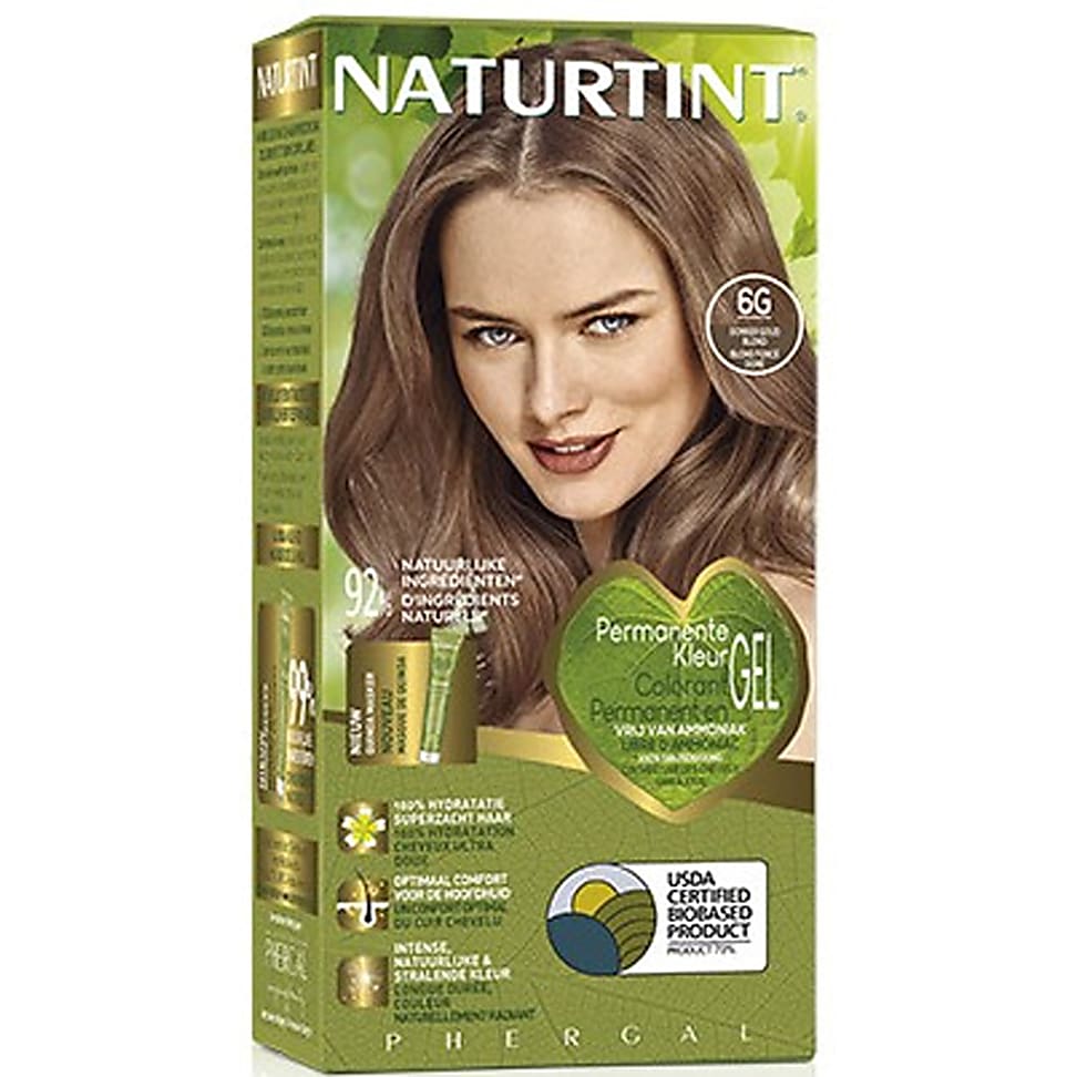 Image of Naturtint Permanente Haarverf 6G Donker Goud Blond