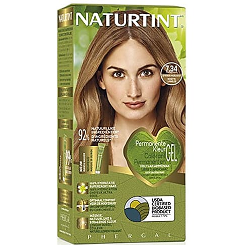 Naturtint Permanente Haarverf 7.34 Levendig Hazelnoot