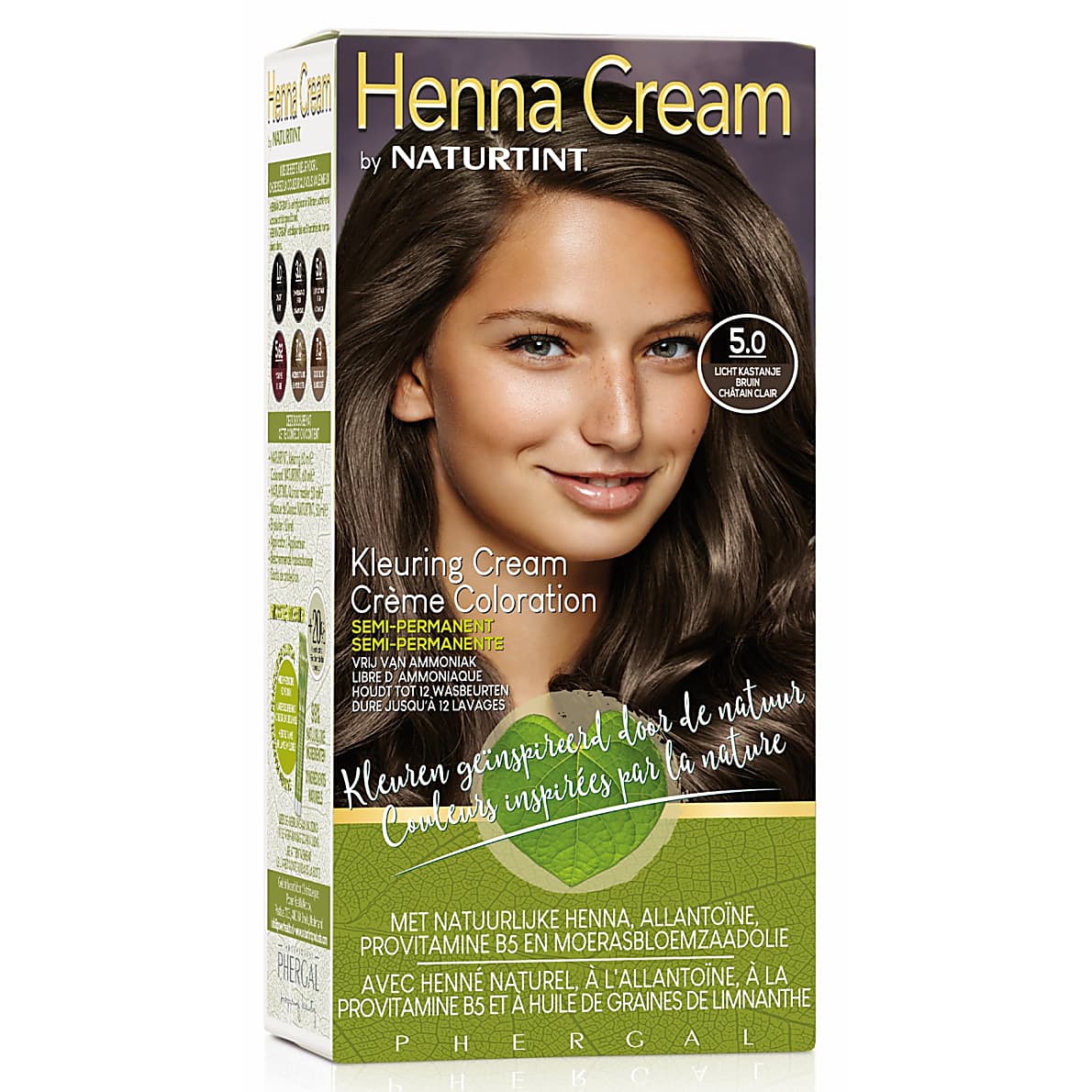 Ik heb een Engelse les Stuwkracht Onaangenaam Naturtint Henna Cream 5.0 Licht Kastanje Bruin | BigGreenSmile