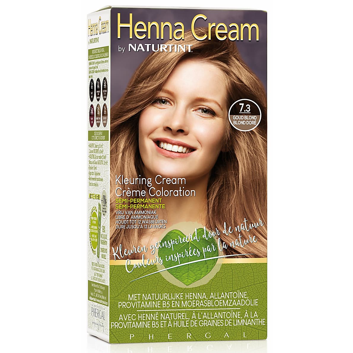 onbetaald behuizing Onmiddellijk Naturtint Henna Cream 7.3 Goud Blond | BigGreenSmile