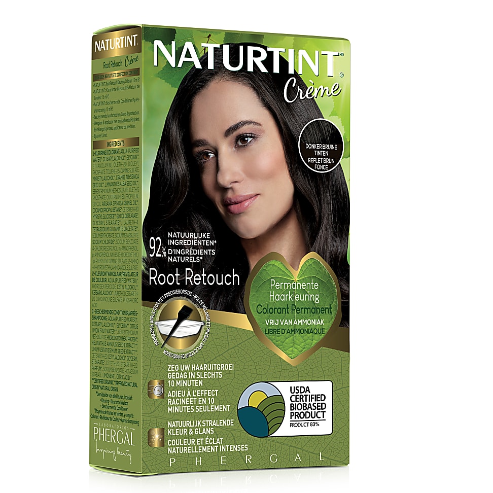 Image of Naturtint Root Retouch Creme Donkerbruin 45ml