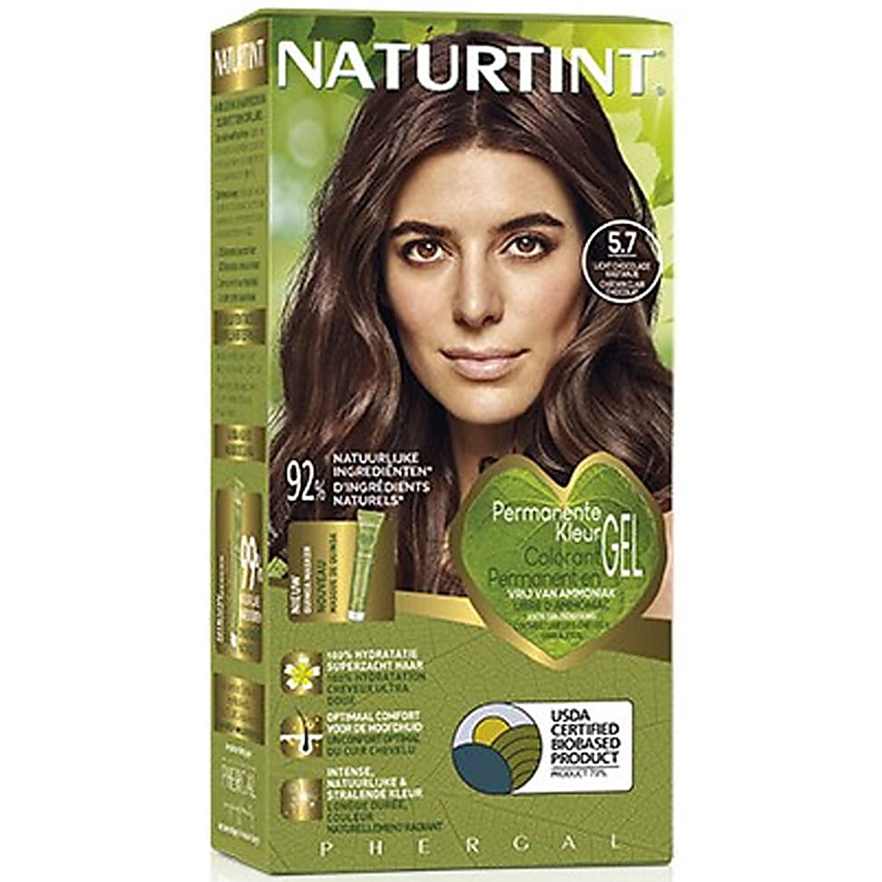 Image of Naturtint Permanente Haarverf 5.7 Licht Chocolade Kastanje