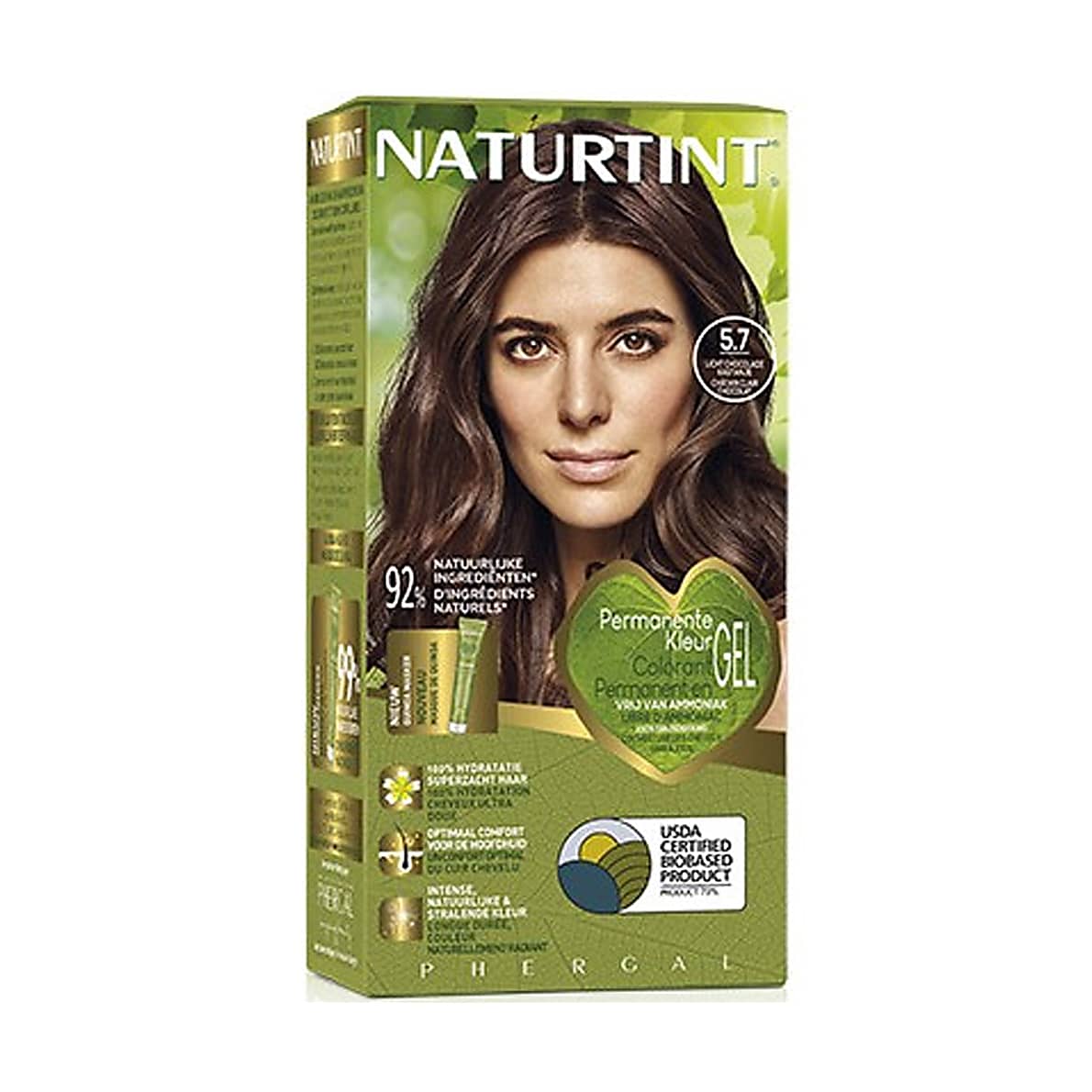 Naturtint Permanente Haarverf 5.7 Licht Kastanje | BigGreenSmile