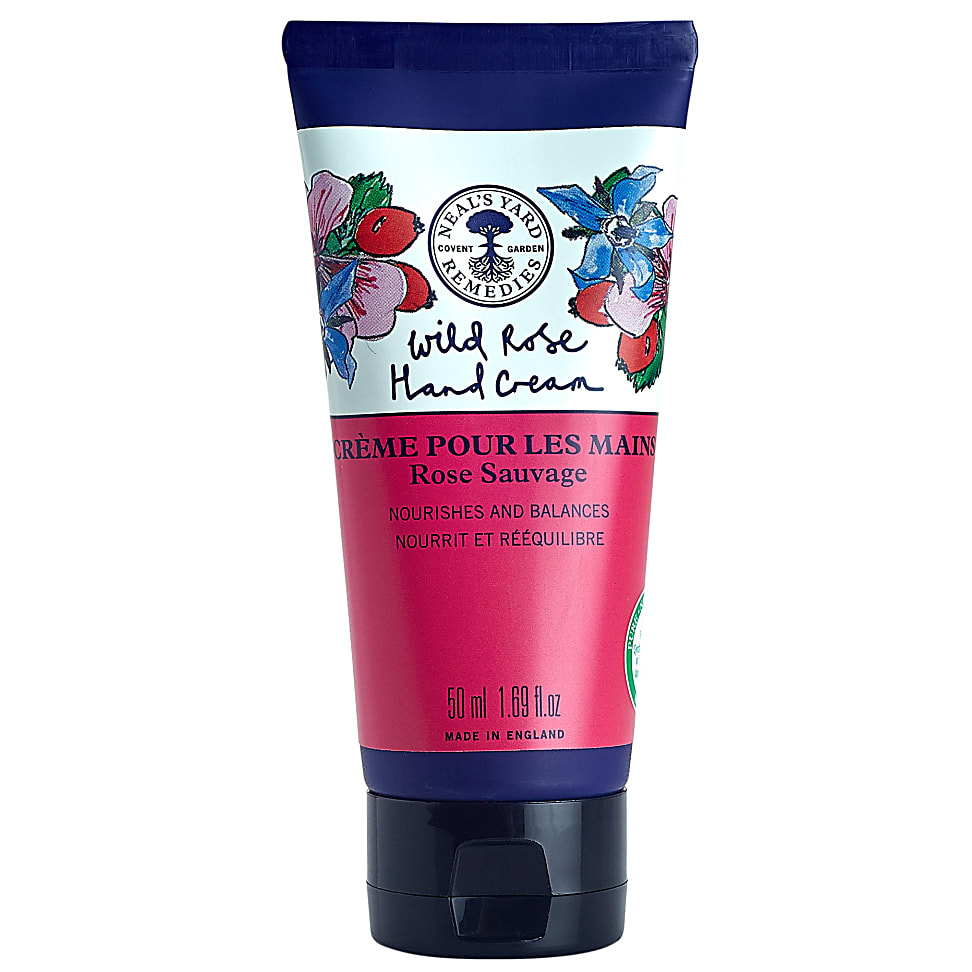 Image of Neal's Yard Remedies Wild Rose Hand Cream intens voedend