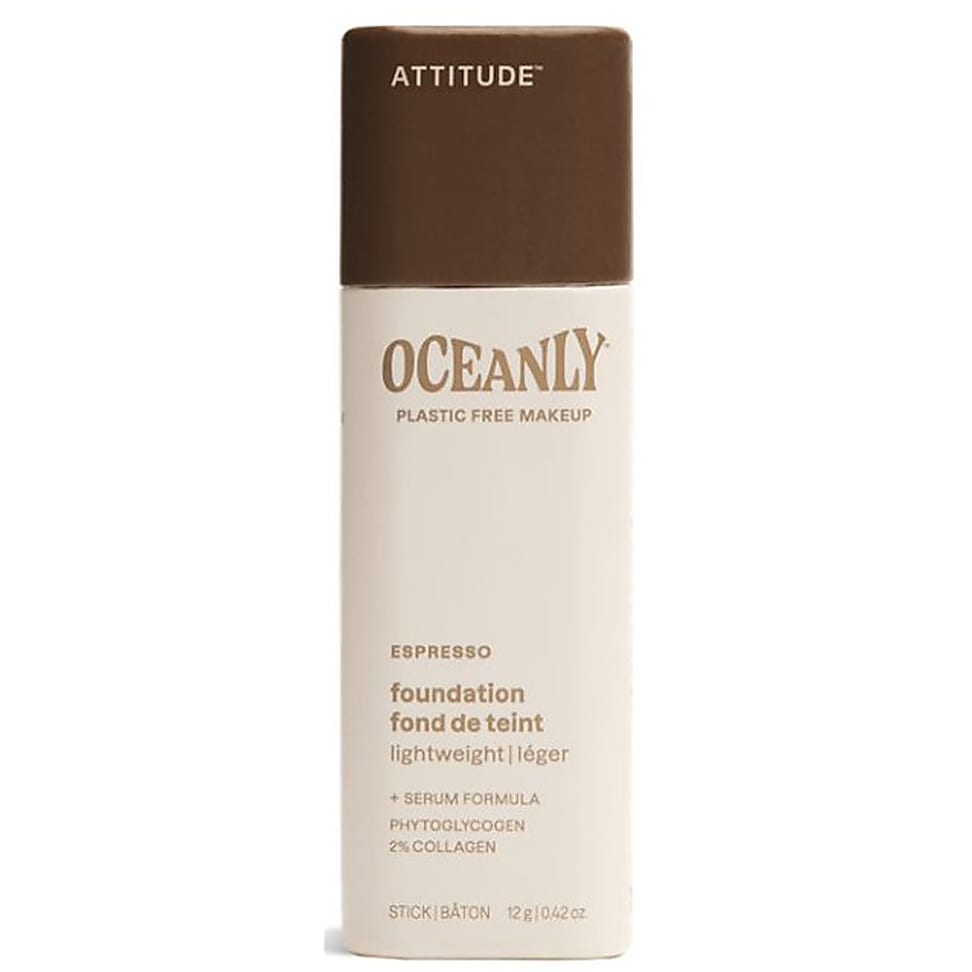 Image of Attitude Oceanly Light Coverage Foundation - Espresso