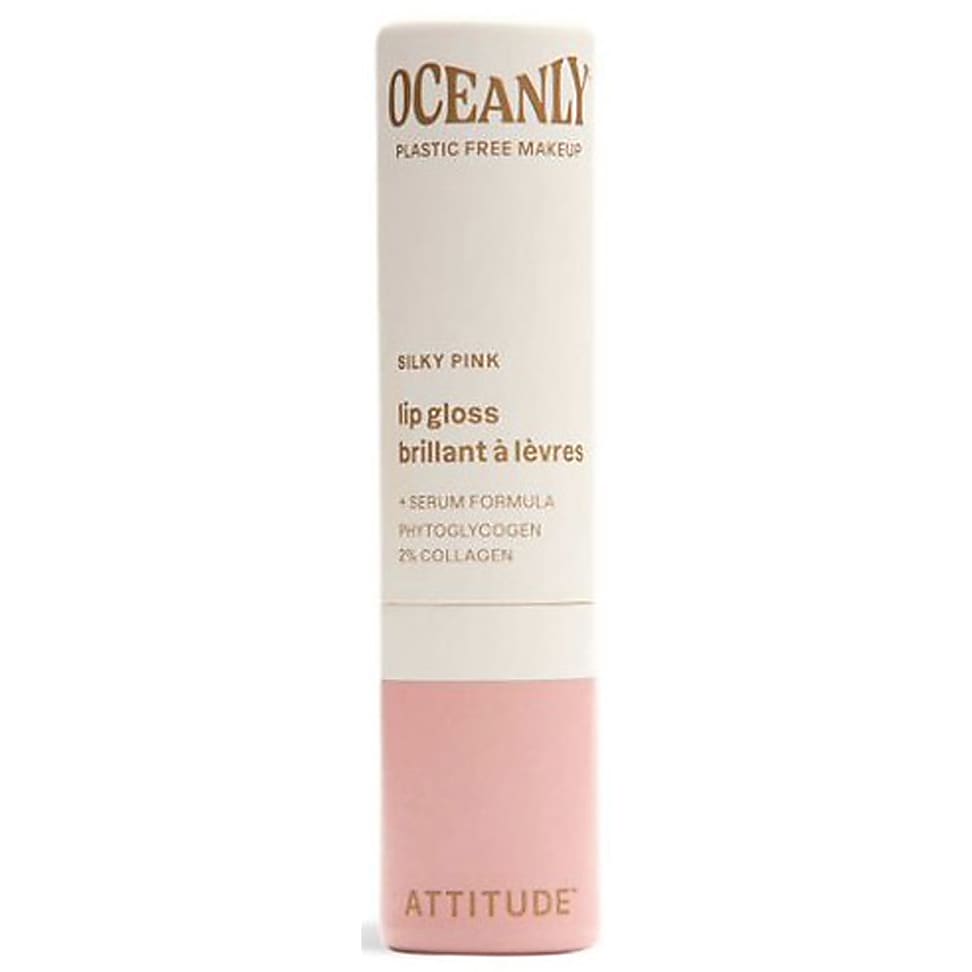 Image of Attitude Oceanly Lipgloss - Silky Pink
