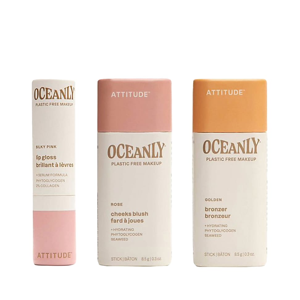 Image of Attitude Oceanly Radiant Rose Vegan Make Up Kit