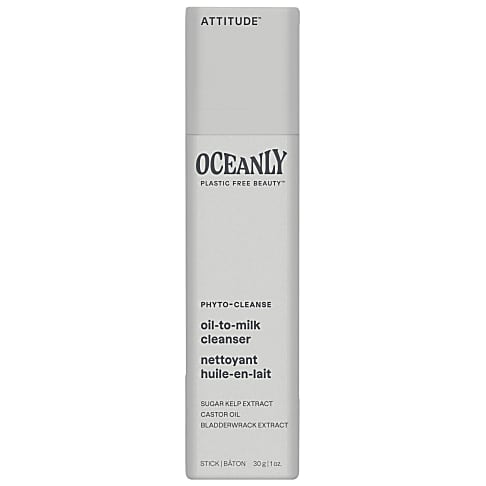 Attitude Oceanly PHYTO-CLEANSE Solid Oil-to-milk Gezichtsreiniger