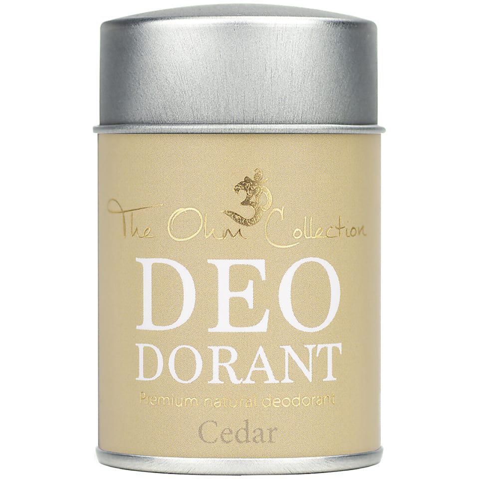 Image of The Ohm Collection Deodorant Poeder Cedar - 120gr