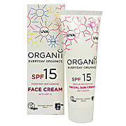 Organii Anti-aging Gezichtszonnebrandcrème SPF15