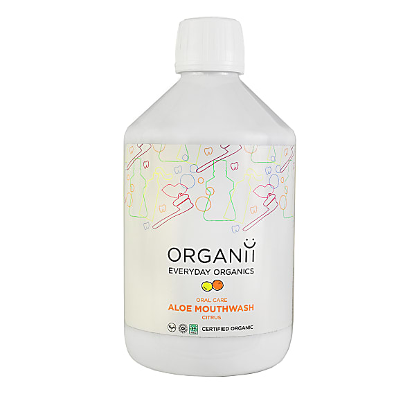 Organii Mondwater Aloë Vera & Citrus 5060358110801