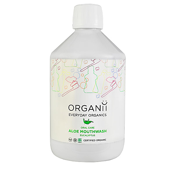 Organii Mondwater Aloë Vera & Eucalyptus 5060358110818