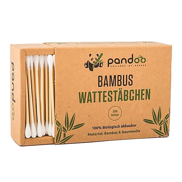 Image of Pandoo Bamboe Wattenstaafjes 200 stuks