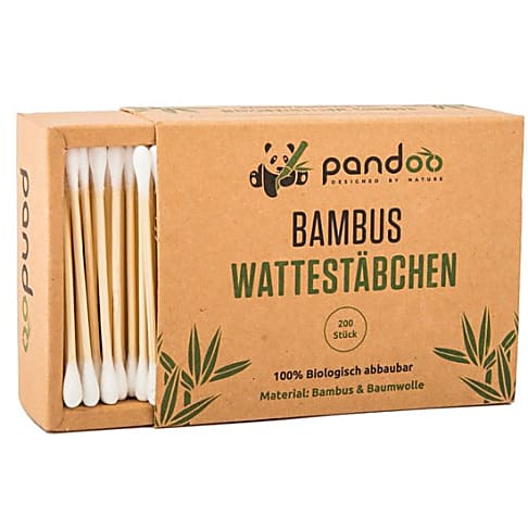 Pandoo Bamboe Wattenstaafjes (200 stuks)