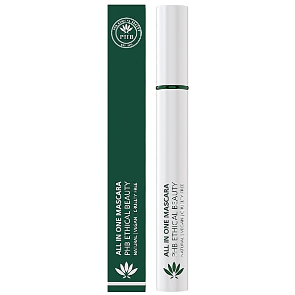 Image of PHB Ethical Beauty All-in-One Natural Mascara: Black