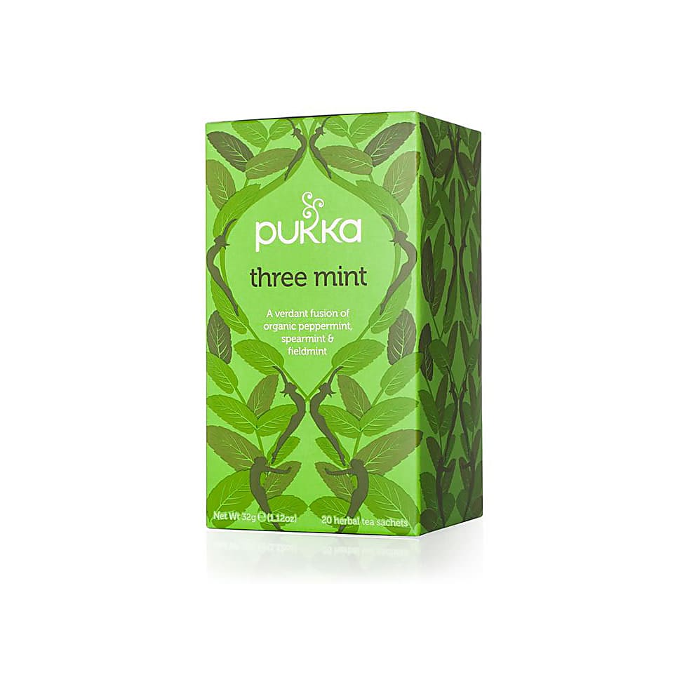 Image of Pukka Three Mint Bio Thee 20 zakjes