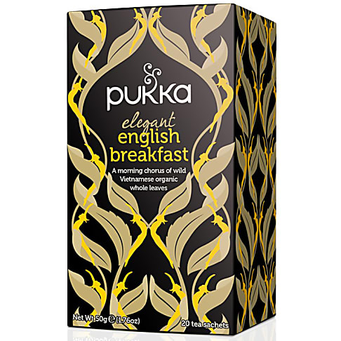 Pukka Elegant English Breakfast Bio Thee (20 zakjes)