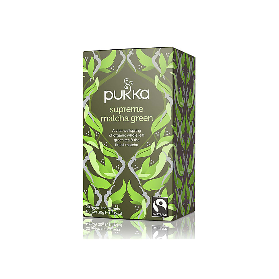 Image of Pukka Supreme Green Matcha Bio Thee 20 zakjes