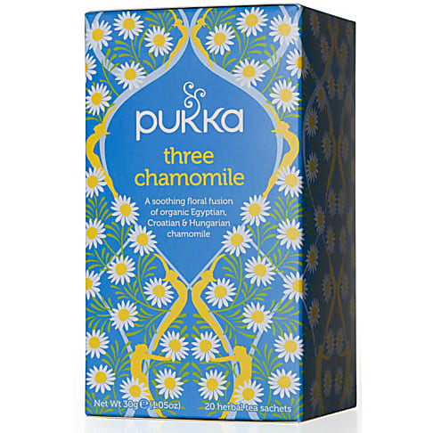 Pukka Three Chamomile Bio Thee (20 zakjes)