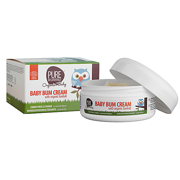 Image of Pure Beginnings Baby Bum Cream Biologische Baobab