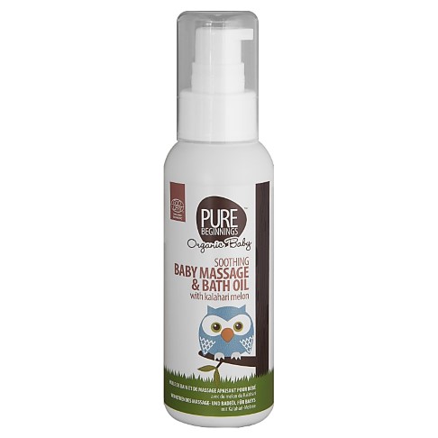 Pure Beginnings Kalmerende Babymassage en Badolie met Kalahari Meloen
