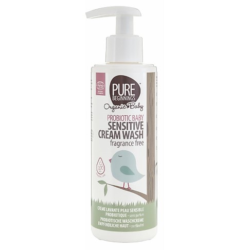 Pure Beginnings Probiotische Baby Sensitive Cream Wash - Frangrance Free