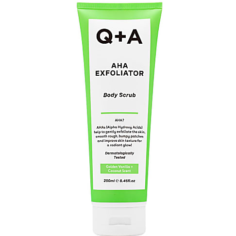 Q+A AHA Exfoliator Lichaamsscrub