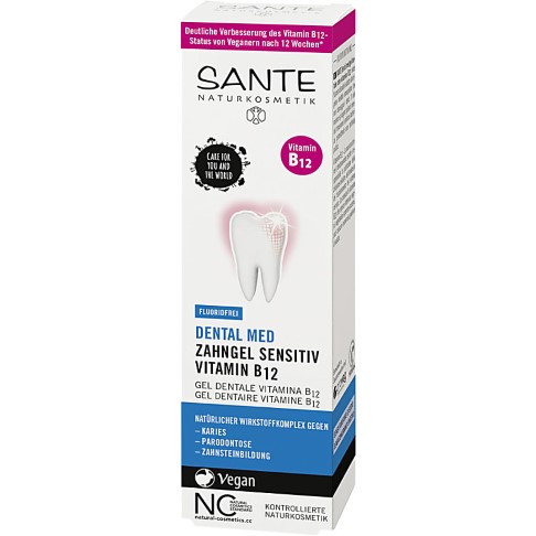 Sante Tandpasta Vitamine B12 (zonder fluoride)