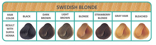 color chart - Ash Blonde