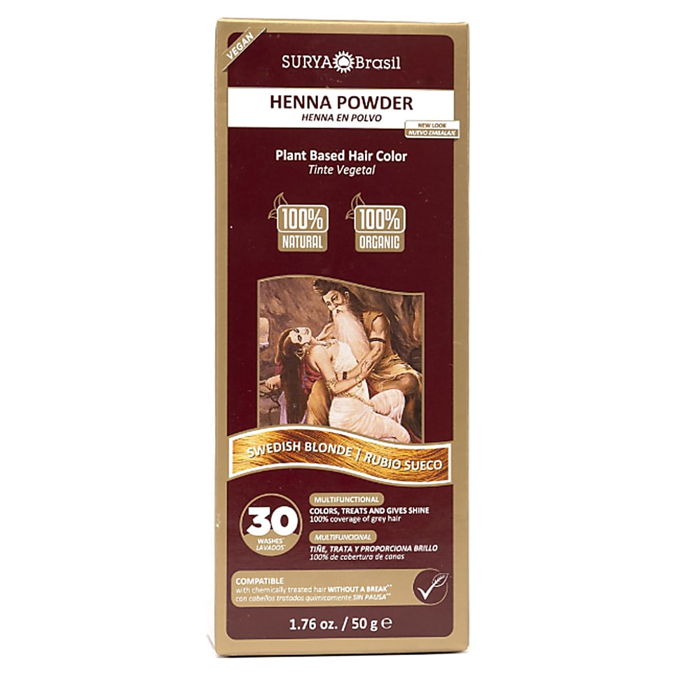 Surya Brasil Henna Powder Swedish Blonde