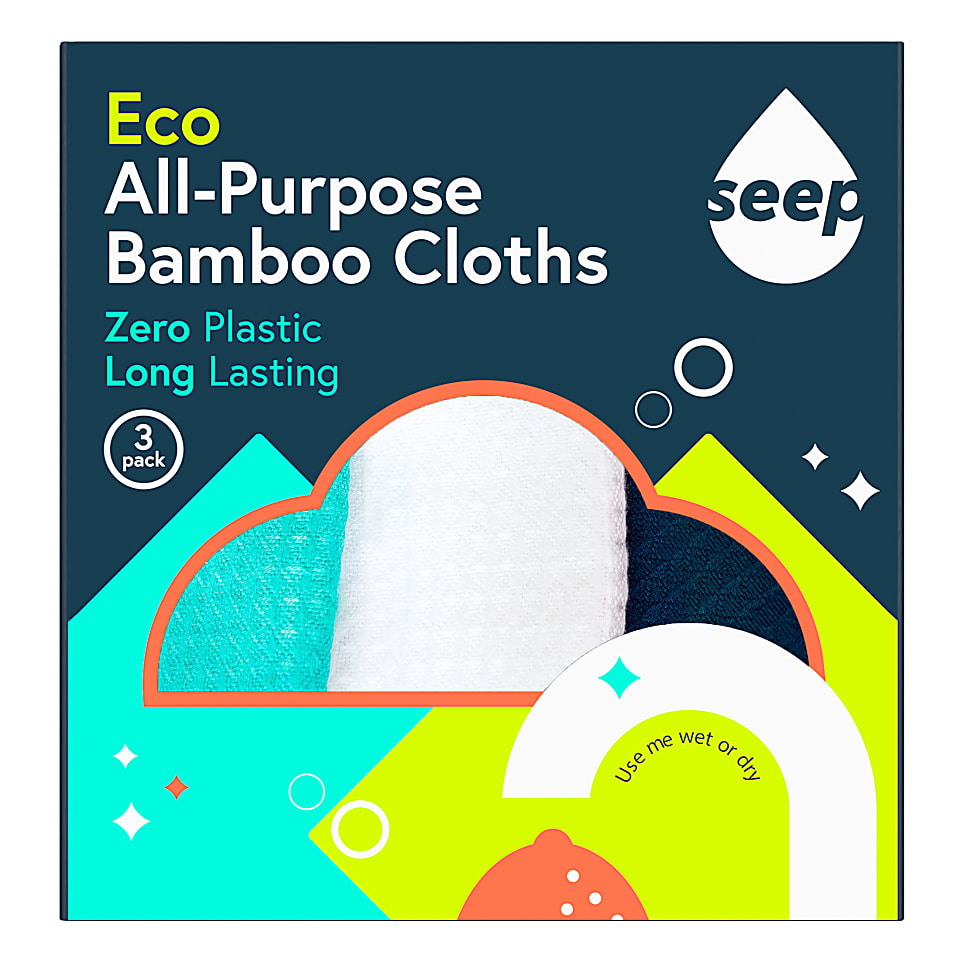 Image of Seep Universele Reinigingsdoek Bamboe - Multi Pack