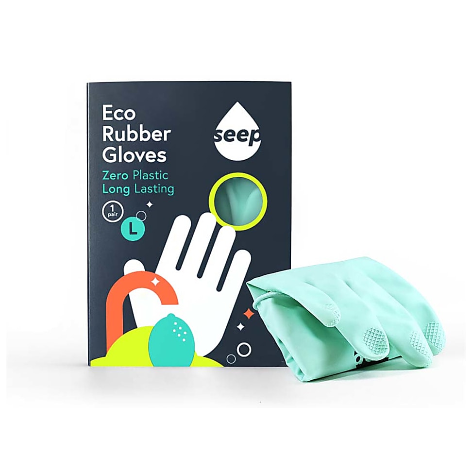 Seep Composteerbare Fair Trade, FSC Rubber Handschoenen Large 5060812060109