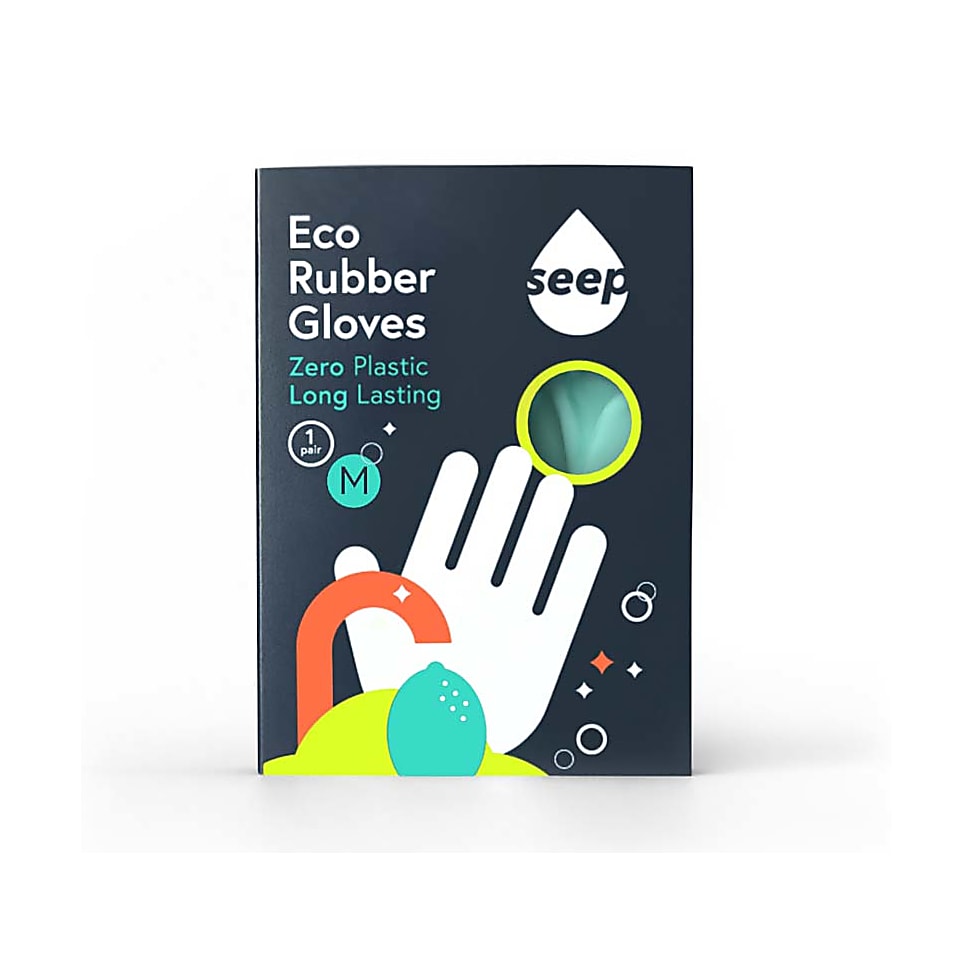 Seep Composteerbare Fair Trade, FSC Rubber Handschoenen Medium 5060812060093