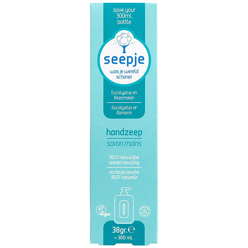 Image of Seepje Handzeep Navulling Eucalyptus & Rozemarijn