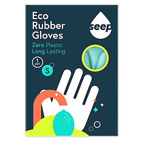 Seep Composteerbare Fair Trade, FSC Rubber Handschoenen Small