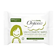 Simply Gentle Biologische 3 in 1 Cosmetische Doekjes