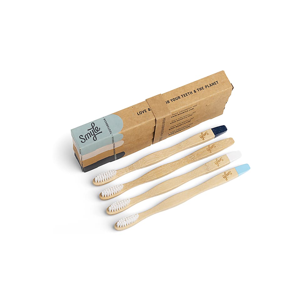 Smyle Bamboe Tandenborstel Soft - 4pack