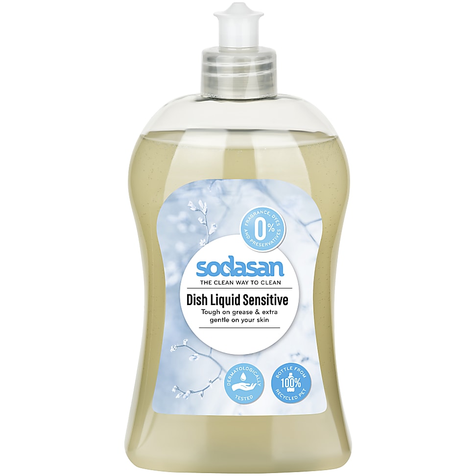 Image of Sodasan Vloeibaar Afwasmiddel Sensitive 500ml