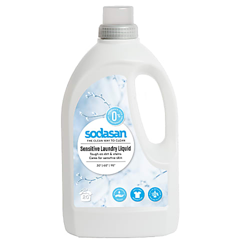 Sodasan Universeel Vloeibaar Wasmiddel Sensitive (1,5L)