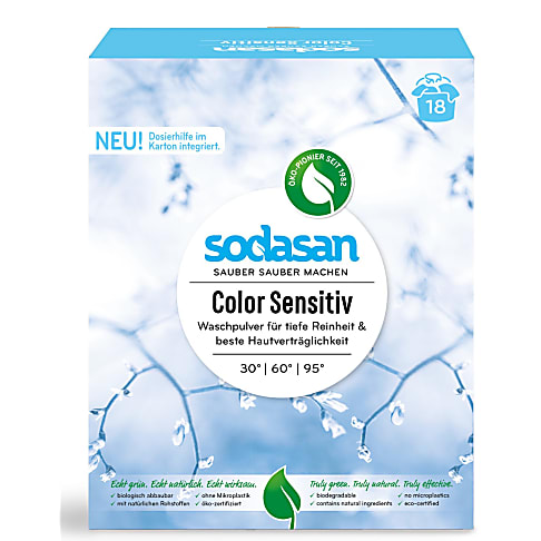 Sodasan Waspoeder Gekleurde Was - Sensitive (1010g)