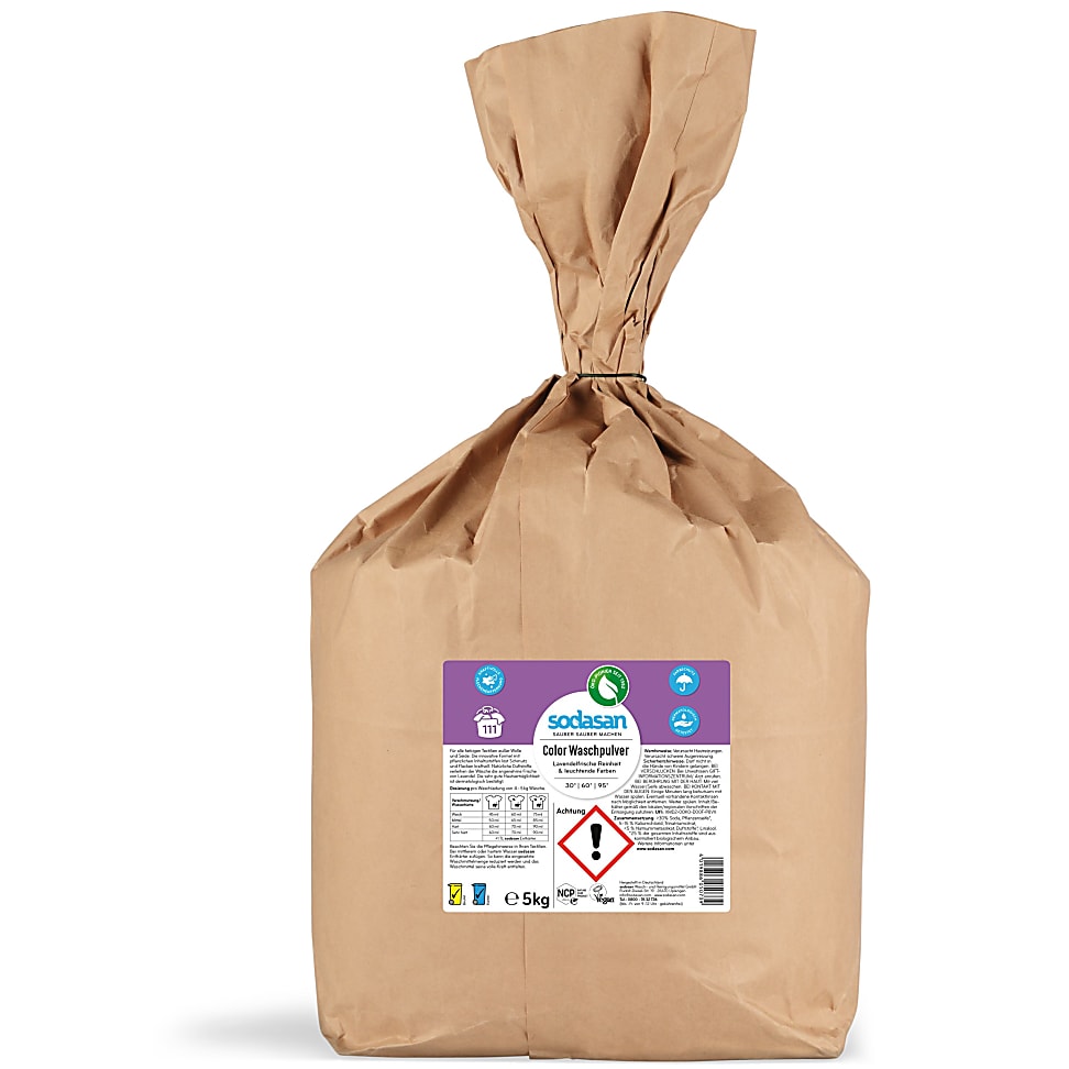 Image of Sodasan Waspoeder Gekleurde Was - 5kg