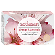 Sodasan Zeep Bar Amandel & Avocado 100g