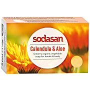 Sodasan Zeep Bar Calendula & Aloe 100g