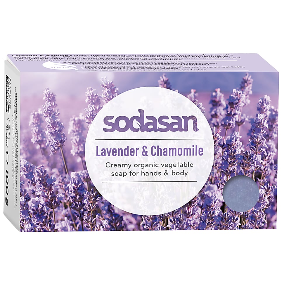 Image of Sodasan Zeep Bar Lavendel & Kamille 100g