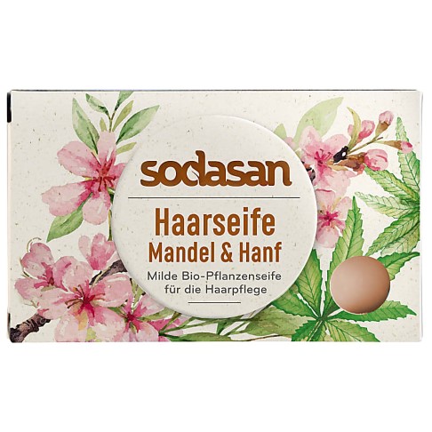 Sodasan Haar Zeep Amandel & Hennep