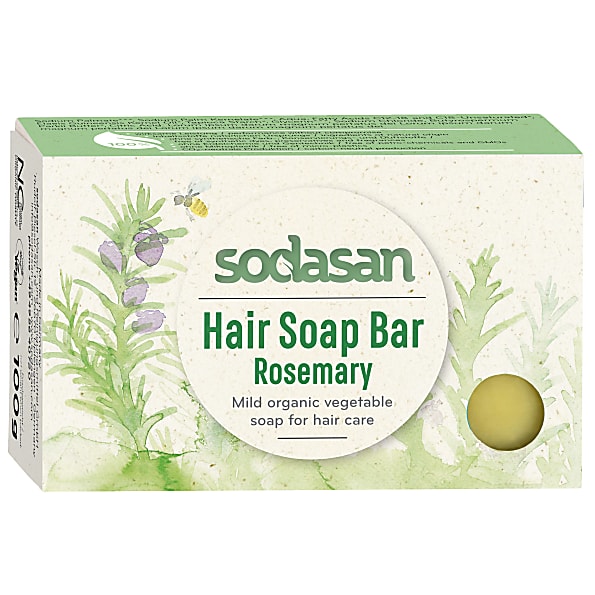 Image of Sodasan Haar Zeep Rozemarijn 100g