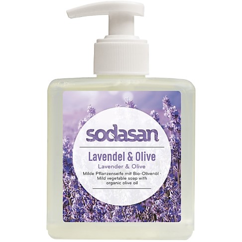 Sodasan Vloeibare Zeep Lavendel & Olijf (300ml)