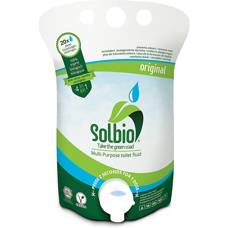 Image of Solbio Biologisch Toiletvloeistof Mobiele Toiletten 800ml