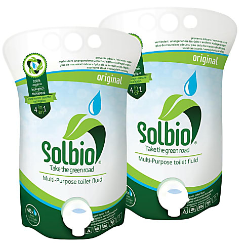Solbio Biologisch Toiletvloeistof Mobiele Toiletten 2x1600ml